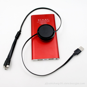New Design 2021 Multi Usb Charger Cable Retractable Round 3 In 1 Multiple Charging Cord 3 In 1 Charger Flat Cable